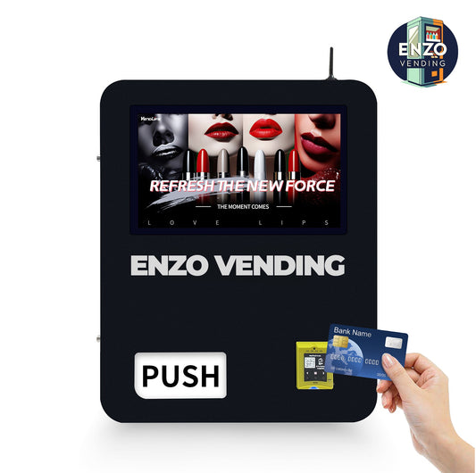 Enzo Vending Wall-Mounted Condom Vending Machine with 21.5" Touchscreen