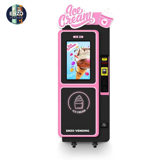 Enzo Vending Soft Ice Cream Robot Machine